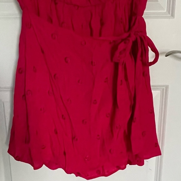 Anthro Ett:Twa Greenbrier Embroidered Romper Pink 29227 - Picture 6 of 15